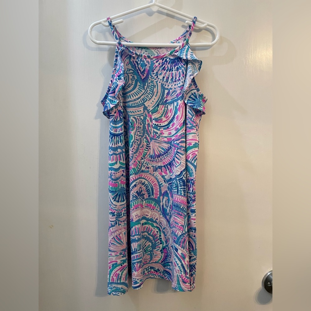 Lilly Pulitzer Kids Casual Dress - Blue and Pink